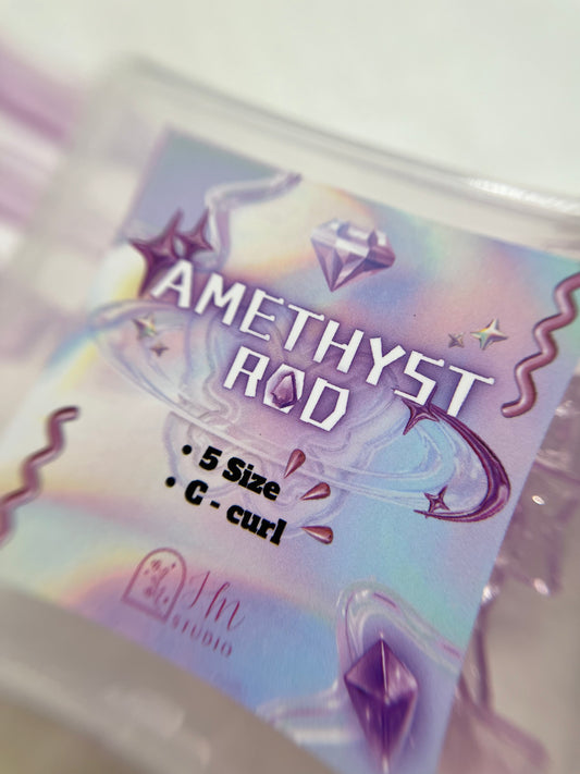 紫寶石模具 Amethyst Rod , C curl 5 size