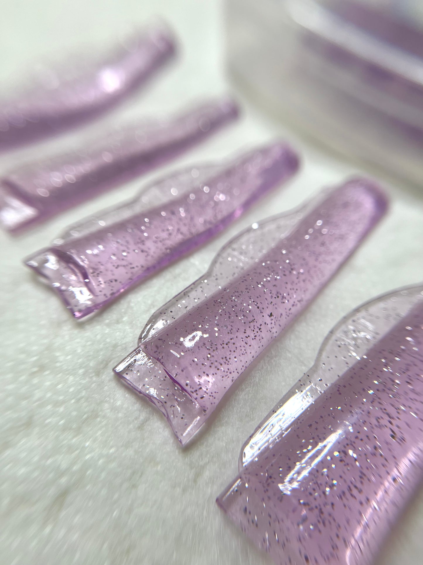 紫寶石模具 Amethyst Rod , C curl 5 size