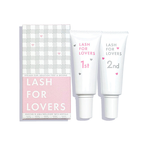 日本製造 Lash for Lovers 專業角蛋白套裝 1st 2nd 劑 20g 軟管包裝 半胱胺溫和配方化粧品登録正貨